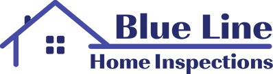 The Blue Line Home Inspections logo
